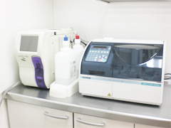 迅速血液検査機器類(血算・生化・CRP・血液ガス・血糖)
